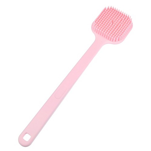 1pc Pink Electric Bath Brush Sponge Scrubber With Waterproof Long