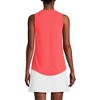 Lands' End Women's Sleeveless Power Performance Scoop Neck Curved Hem Tunic Tank - 2 of 4