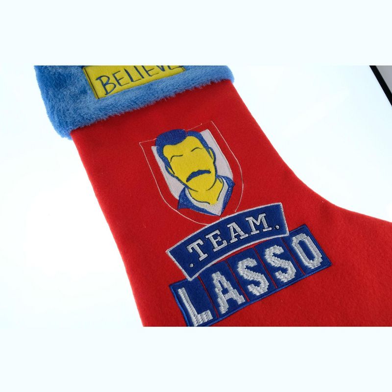 Ted Lasso Applique Holiday Stocking 20", 2 of 5