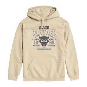 Men's - Marvel - Black Panther Collegiate Graphic Fleece Pullover Hoodie - 1 of 3