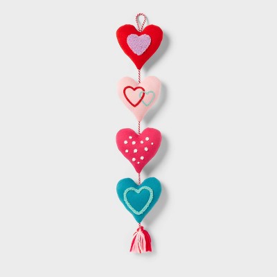 28" Heart Valentine's Day Decorative Hanging Wall Decor - Spritz™