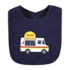 Hudson Baby Infant Boy Cotton Bibs, Taco Truck, One Size - 3 of 4