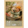 PosterPalooza | Photo Size Minimalist Yellow Picture Frame - UV Acrylic, Foam Board Backing, Hanging Hardware - 3 of 4
