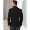 Clearlove Men's Button Down Blazer Casual Business Long Sleeve Lightweight Coat Jacket with Pockets - 4 of 4