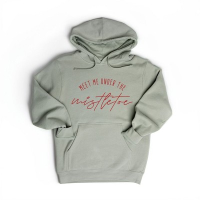 Simply Sage Market Women's Graphic Hoodie Meet Me Under The Mistletoe