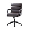 Gregor 360-degree swivel Task Leather Chair  with Tilt Lock and Center Tilt for office | Hulala Home - 2 of 4