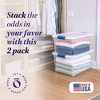 Homz Secure Latch Large Clear Stackable Storage Container Bin, 31 Quart, 4 Count - 2 of 4
