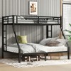 Metal Bunk Bed for Teens and Adults,Space-Saving/Noise Reduced/No Box Spring Needed - 2 of 4