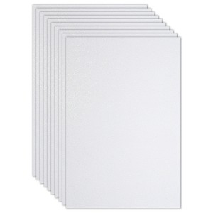 Unique Bargains EVA Shiny Powder DIY Craft Adhesive Foams 0.08" Thick 10 Sheets - 1 of 4