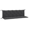 vidaXL Garden Bench Cushions 2 pcs Melange Anthracite 70.9"x19.7"x2.8" Fabric - 2 of 4