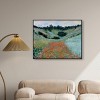 Art Remedy Claude Monet - Poppy Field in a hollow near Giverny Classic Monet Art Prints Framed - 2 of 4