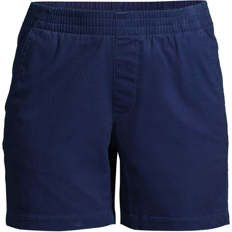 Lands' End Women's Pull On 7" Chino Shorts, 3 of 6