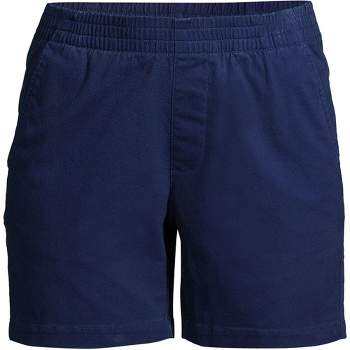 Lands' End Women's Pull On 7" Chino Shorts