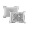 Lyngins 7-Piece Queen Comforter Set, Tufted Design Bedding Set, Quilt Bedding Set with Shams, Pillows & Bed Skirt, Hypoallergenic - 4 of 4