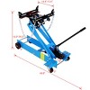Syemin Lift Jacks Hydraulic Transmission Service Jack Flloor Jack Capacity 2200lb Low Profile Heavy Duty Floor Jack Lift, Blue, 49.6"*21.1"*13.5" - 3 of 4