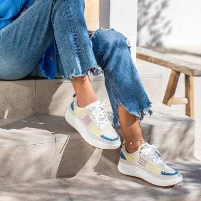 Женские кроссовки Yellow Box Women's Hartley Platform Sneaker - Yellow Box™ - Multi 9 — фото 6