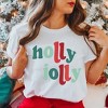 Simply Sage Market Women's Holly Jolly Colorful Short Sleeve Graphic Tee - 2 of 4