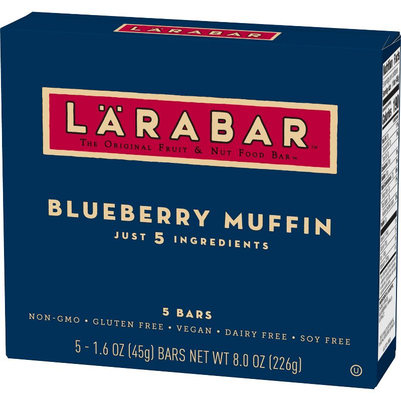 Larabar Blueberry Muffin Fruit And Nut Bar - 5ct, 4 of 5