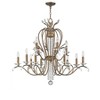 Livex Lighting Serafina 15 - Light Chandelier in  Hand Applied Venetian Golden Bronze - 4 of 4