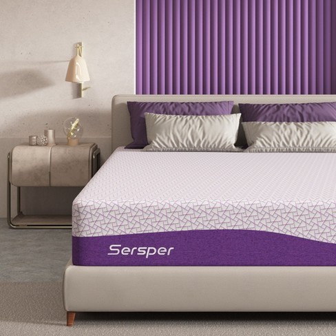 Sersper 10 inch Gel Memory Foam Mattress For Pressure Relief - image 1 of 4