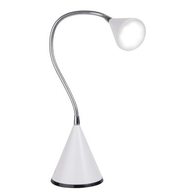 11" Cone Desk Desk Lamp White (Includes LED Light Bulb) - OttLite