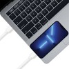 Just Wireless Lightning to USB-C PVC Cable – White - 2 of 4