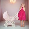 Olivia's Little World Polka Dot Princess Pram Stroller with Canopy for 16-18" Dolls - 4 of 4