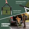 TopComfy Pet Step and Ramp Foldable Non Slip Reinforced Lightweight Sturdy for Large Dogs Cars SUVs Trucks Home Use, Green, 13.8"*17.3"*6.3" - 2 of 4