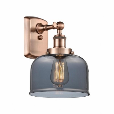 Bell - 1 Light Wall Sconce In Industrial Style-13 Inches Tall and 8 Inches Wide