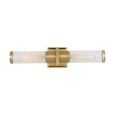 Artcraft Lighting Positano 2 - Light Vanity in  Brushed Brass