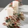 Sullivans Artificial 60" Rust Flower Eucalyptus Garland - 3 of 3