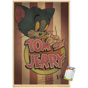 Trends International Tom And Jerry - Stripes Unframed Wall Poster Prints - 1 of 4