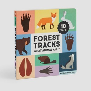 Forest Tracks: What Animal Am I? Lift-The-Flap Board Book - by  Mudpuppy (Hardcover) - 1 of 1