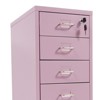 YIYIBYUS Vertical Metal File Cabinet with Lock, Modern Filing Cabinet - 4 of 4