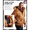 CANADA WEATHER GEAR Men’s Big & Tall Winter Jacket - Heavyweight Bomber Parka Coat Jacket for Big and Tall Men (Sizes: M-5X) - 3 of 4