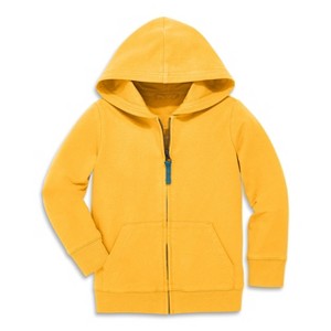Primary Kids Zip Hoodie in Sunflower Size 6-7 - 1 of 1