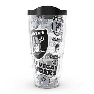 NFL Las Vegas Raiders 24oz All Over Classic Tumbler - 1 of 4