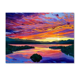 Trademark Fine Art -David Lloyd Glover 'Paint Brush Sky' Canvas Art - 1 of 2