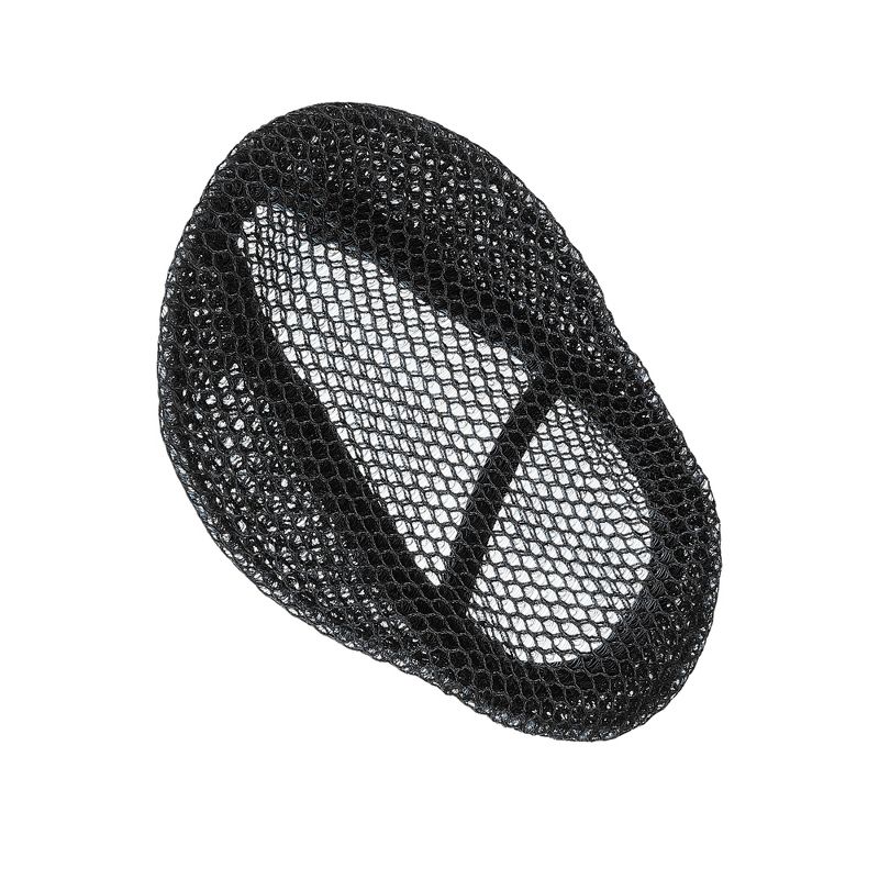 Unique Bargains Bike Bicycle Saddle Seat Cover Comfort Pad Padded Soft 3D Grid 8.86"x6.69", 5 of 7