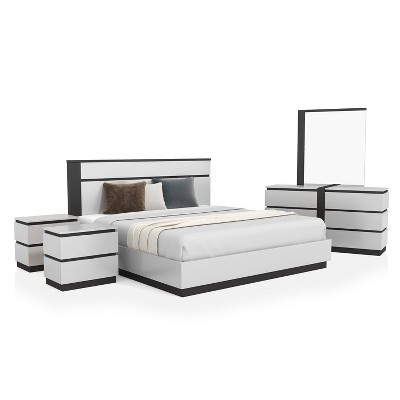 Target white bedroom sales furniture