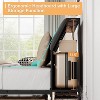 Bed Frame with Charging Station, Tall Ergonomic Upholstered Headboard and Sturdy Metal Platform, No Box Spring Needed, Easy Assembly. - 4 of 4