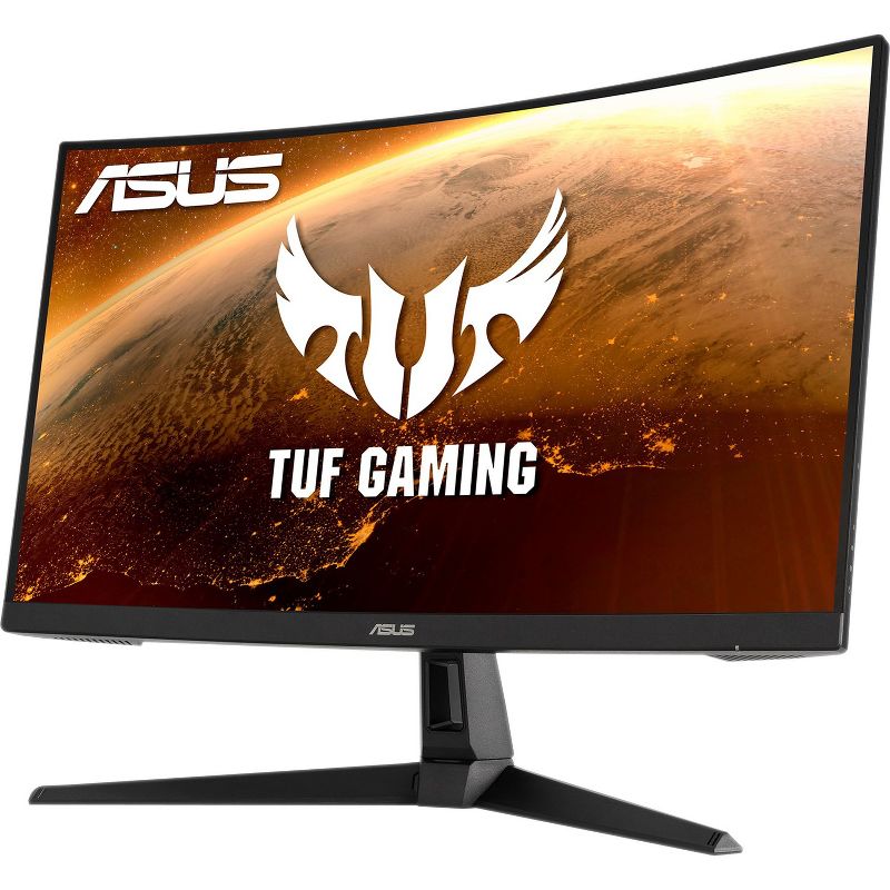 ASUS TUF VG27WQ1B 27 Inch WQHD 2560 x 1440 1ms MPRT 165Hz 16:9 FreeSync Premium Curved Widescreen Gaming LCD VA Monitor, Black, 1 of 7