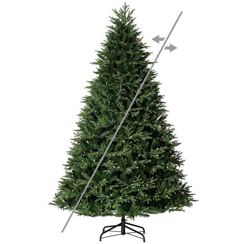 Vickerman Tiffany Fraser Fir Artificial Christmas Tree, 1 of 8