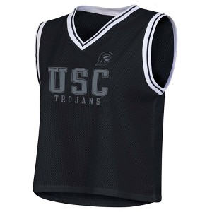 NCAA USC Trojans Women's Black Jersey Tank Top - L : Target