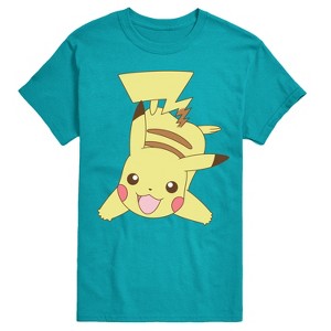 Men's - Pokémon - Pika Red Cheeks Short Sleeve Graphic T-Shirt - 1 of 3