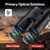 Binoculars for Adults High Powered: 12x42 HD Zoom Binocular for Bird Watching Hunting - Powerful Lightweight Waterproof Binoculars - 4 of 4