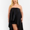 Rebdolls Women's Adrienne Hi Lo Maxi Shift Dress W. Train - 4 of 4