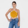Women's Game Day Football Charm Halter Top - Wild Fable™ - 2 of 3