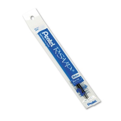 Refill for Pentel R.S.V.P. Ballpoint Pens Medium Blue Ink 2/Pack BKL10C