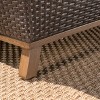 Glenwood 2pk Wicker Outdoor Patio Club Chair - Beige - Christopher Knight Home - 4 of 4